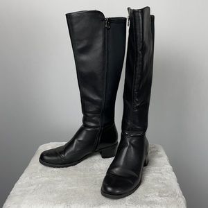 Dana Buchman Lawrence Black Riding Boots - Size 8